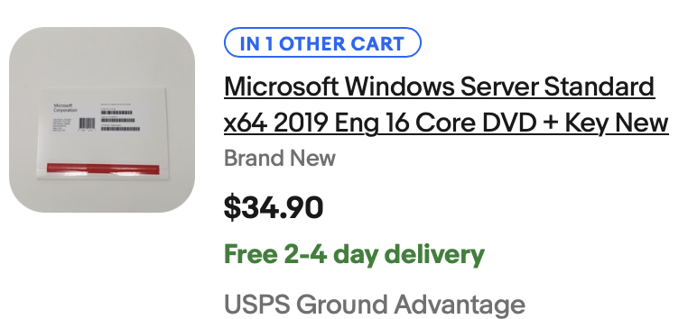 server 2019